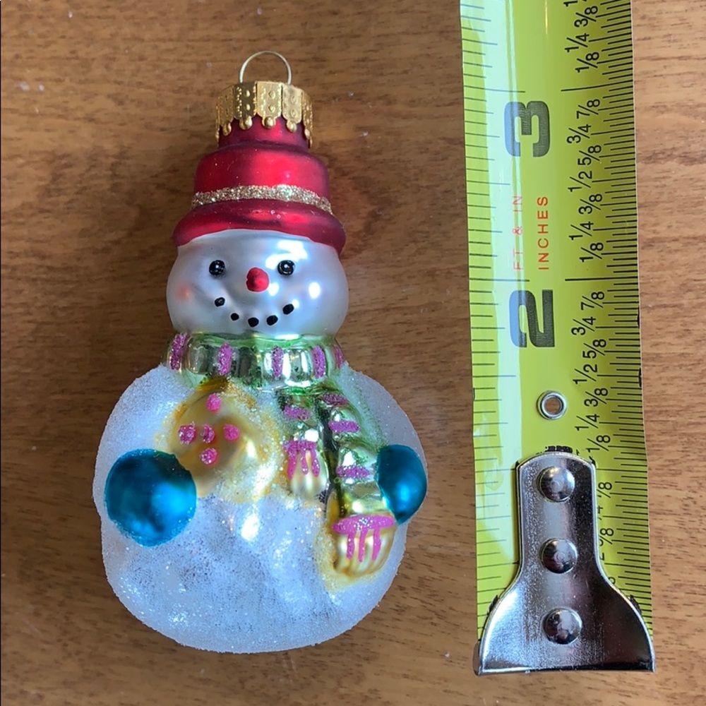 7-piece assorted snowman ornaments - Picture 8 of 9